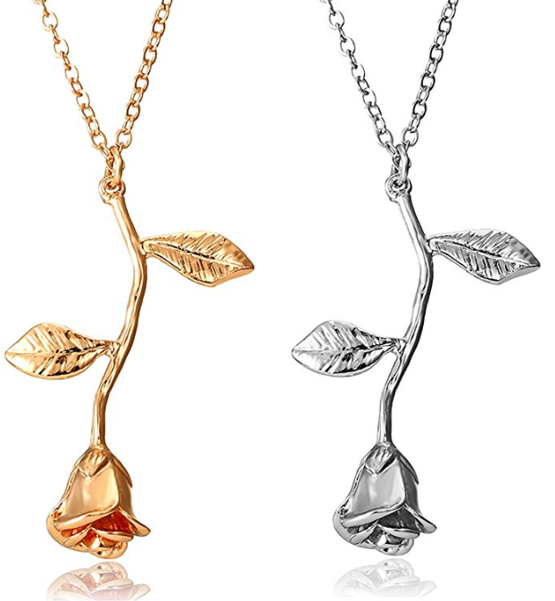 One Rose Necklace