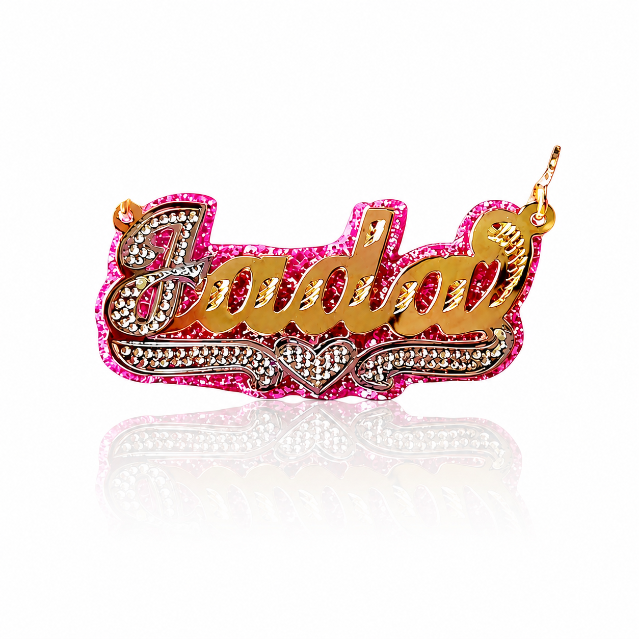 Glitter Name Necklace