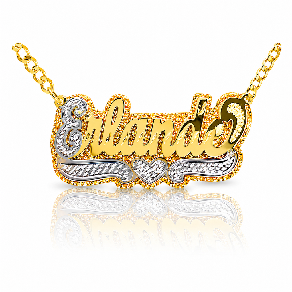 Glitter Name Necklace