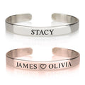 Engraved Name Bangle