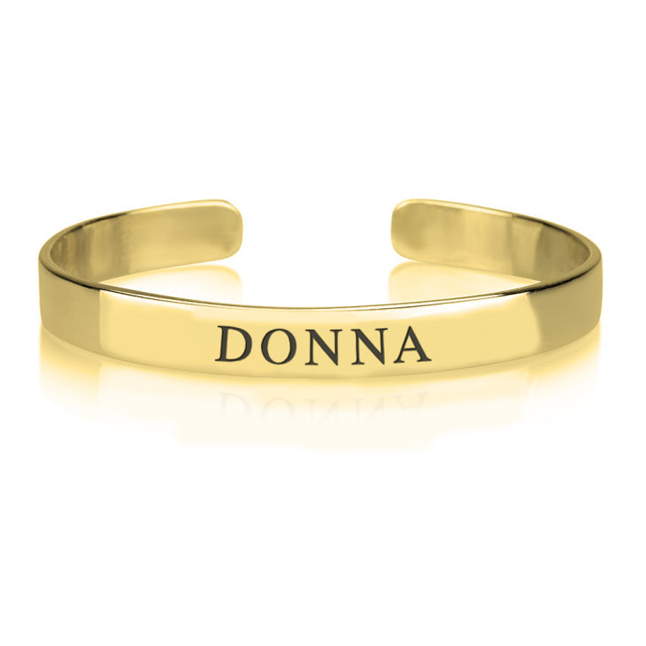 Engraved Name Bangle