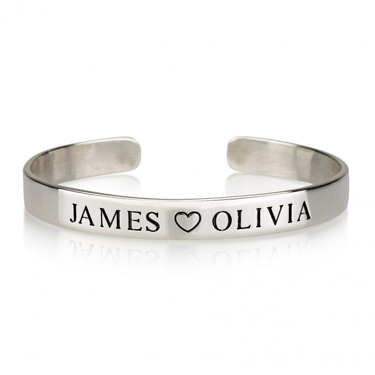 Engraved Name Bangle