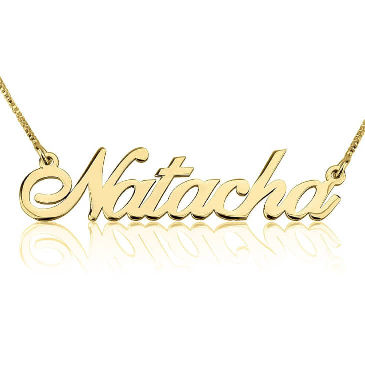 Script Name Necklace