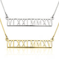 Love Roman Numeral Necklace