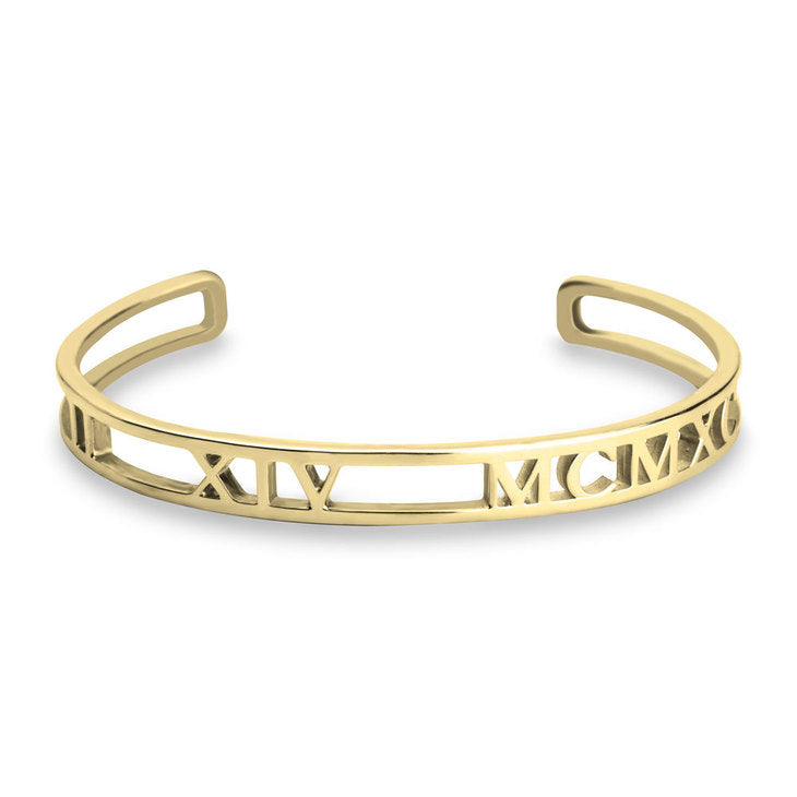 Roman Numeral Bangle
