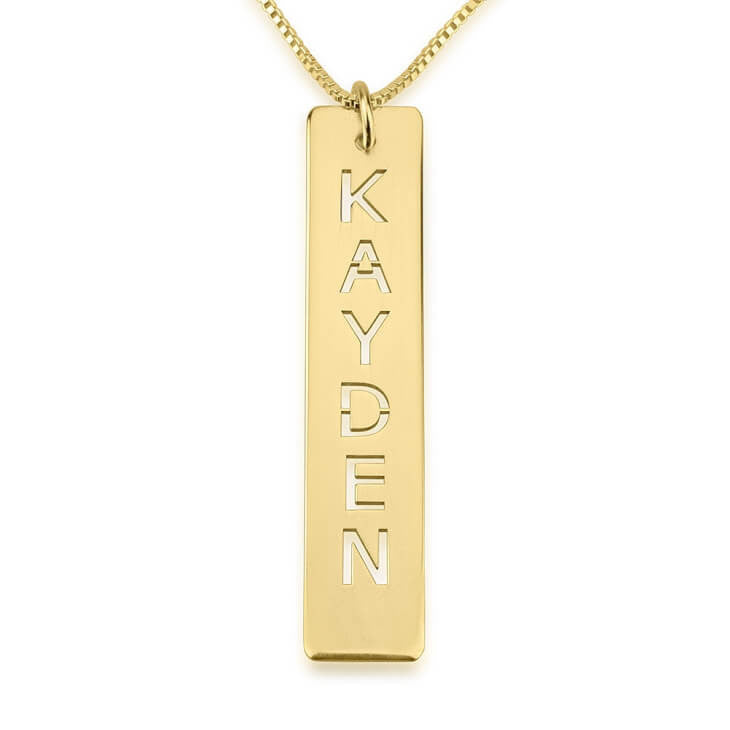 Pendant Bar Necklace