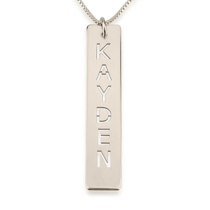Pendant Bar Necklace