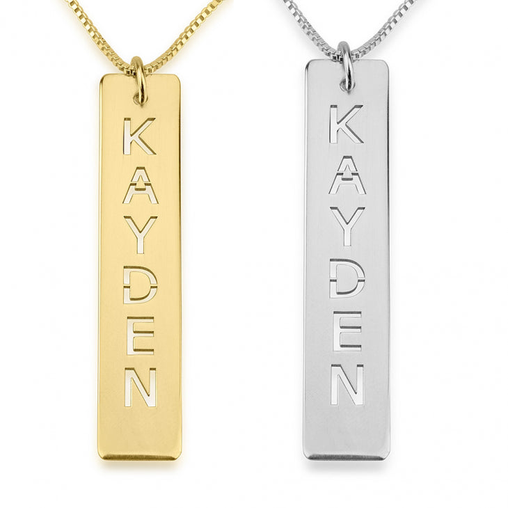 Pendant Bar Necklace