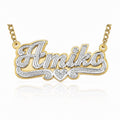 Silhouette Name Necklace