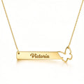 Butterfly Bar Necklace