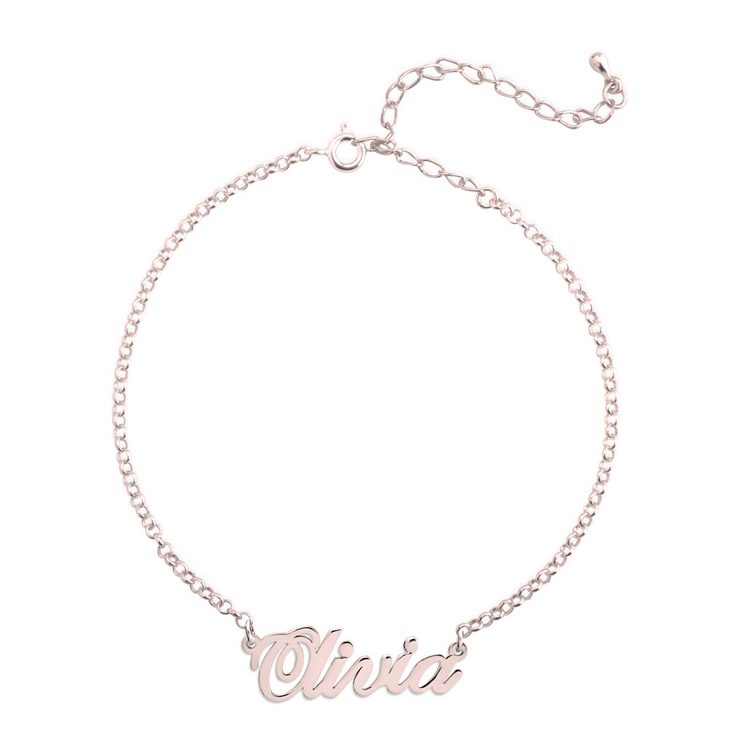 Script Name Anklet