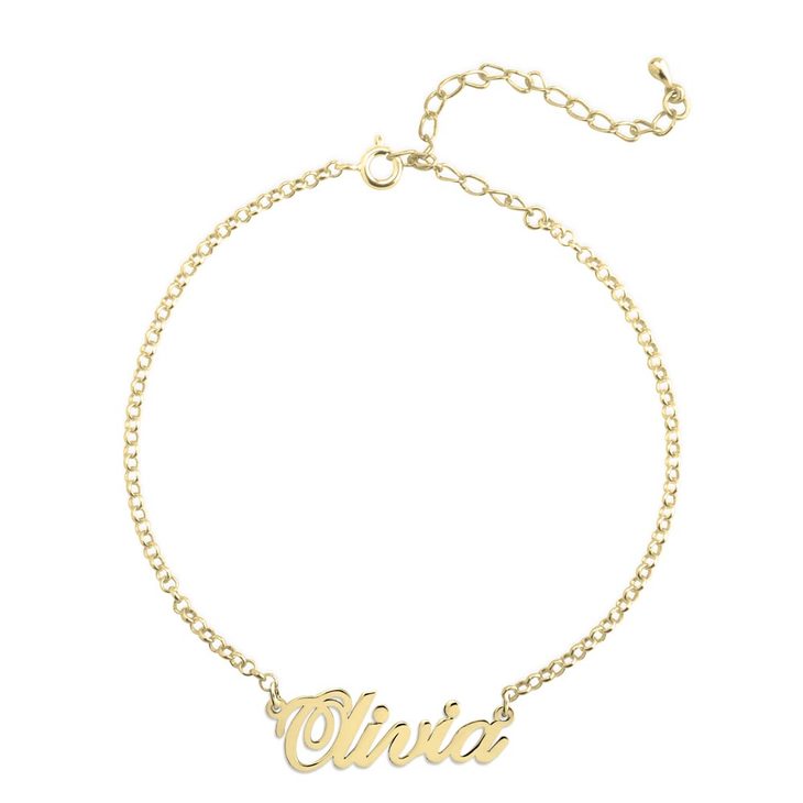 Script Name Anklet