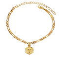 Initial Charm Anklet