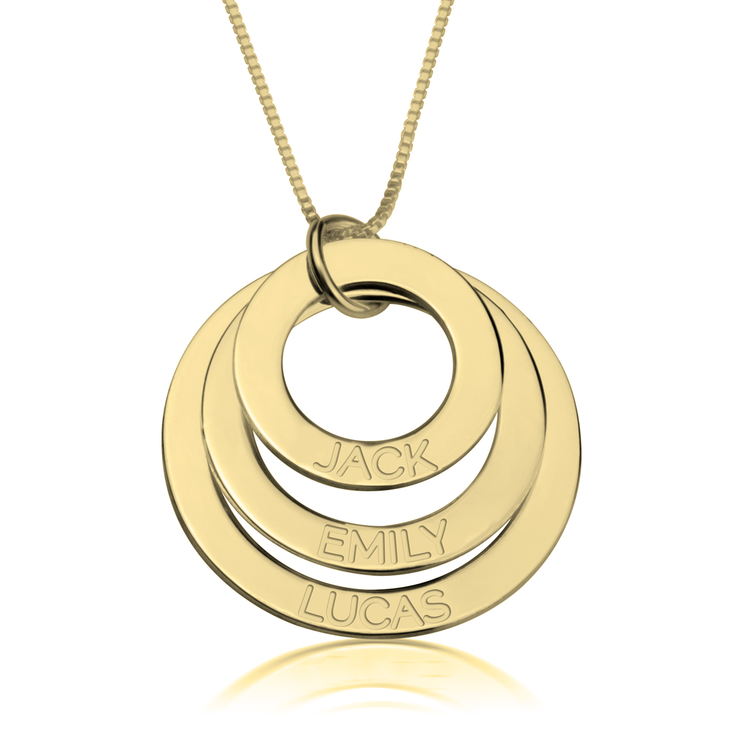 Triple Circle Necklace