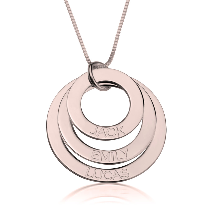 Triple Circle Necklace