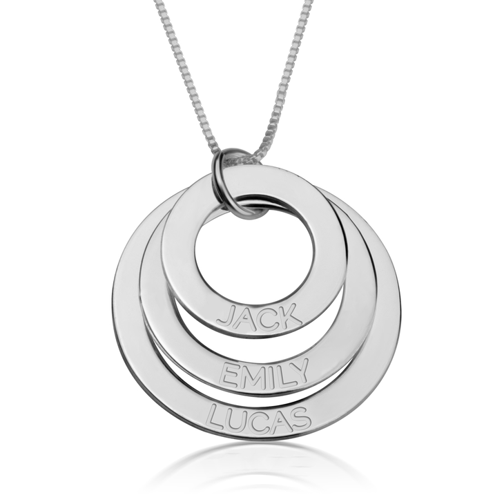 Triple Circle Necklace