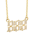 Crystal "888" Necklace