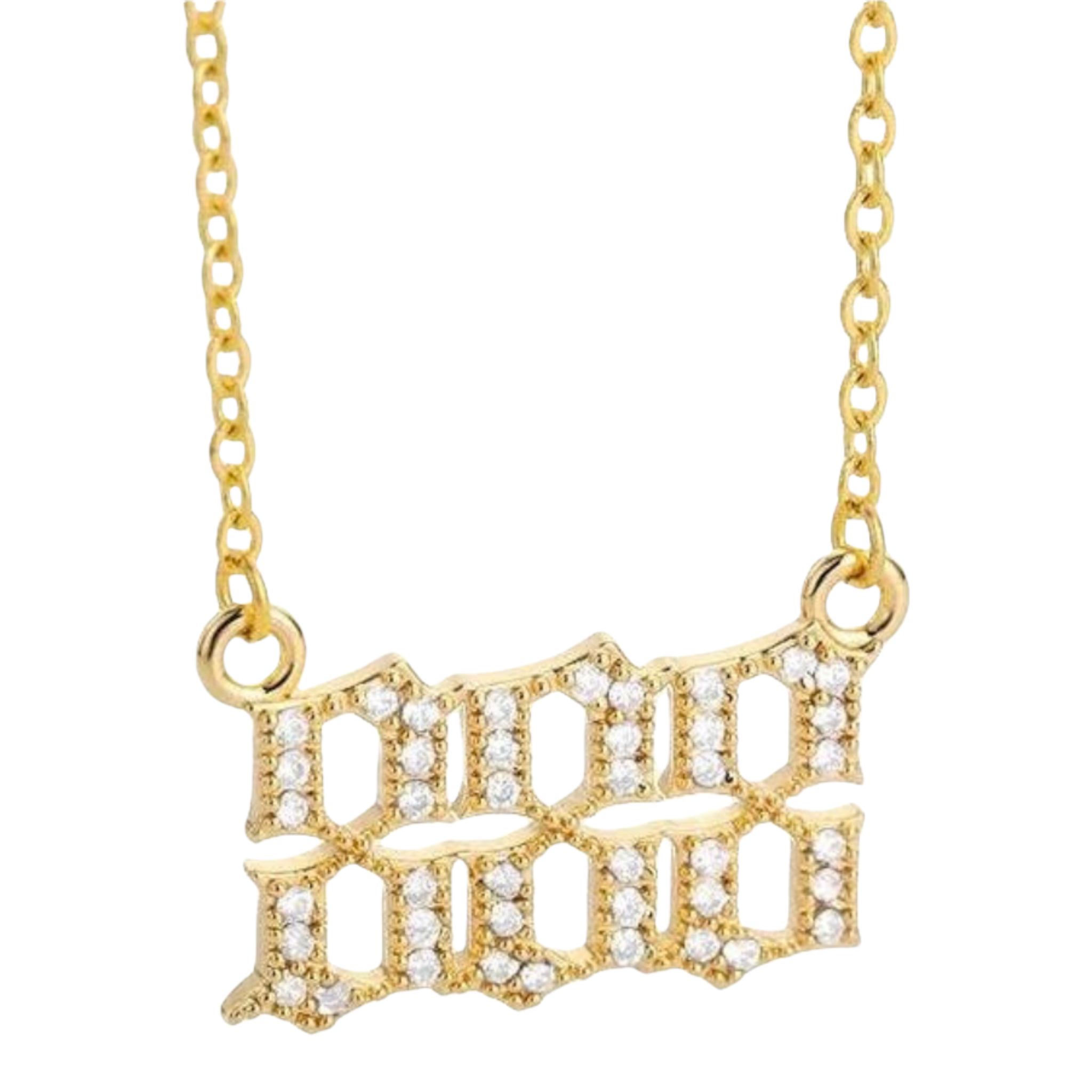 Crystal "888" Necklace