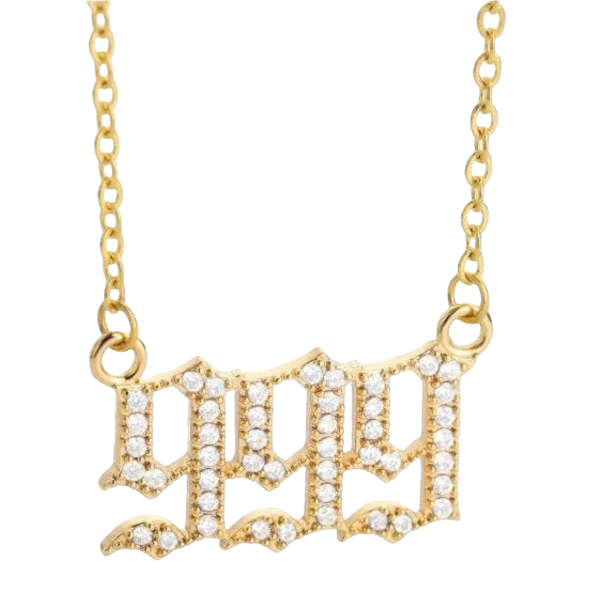 Crystal "999" Necklace