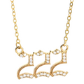 Crystal "222" Necklace
