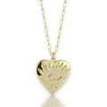 Starburst Heart Necklace