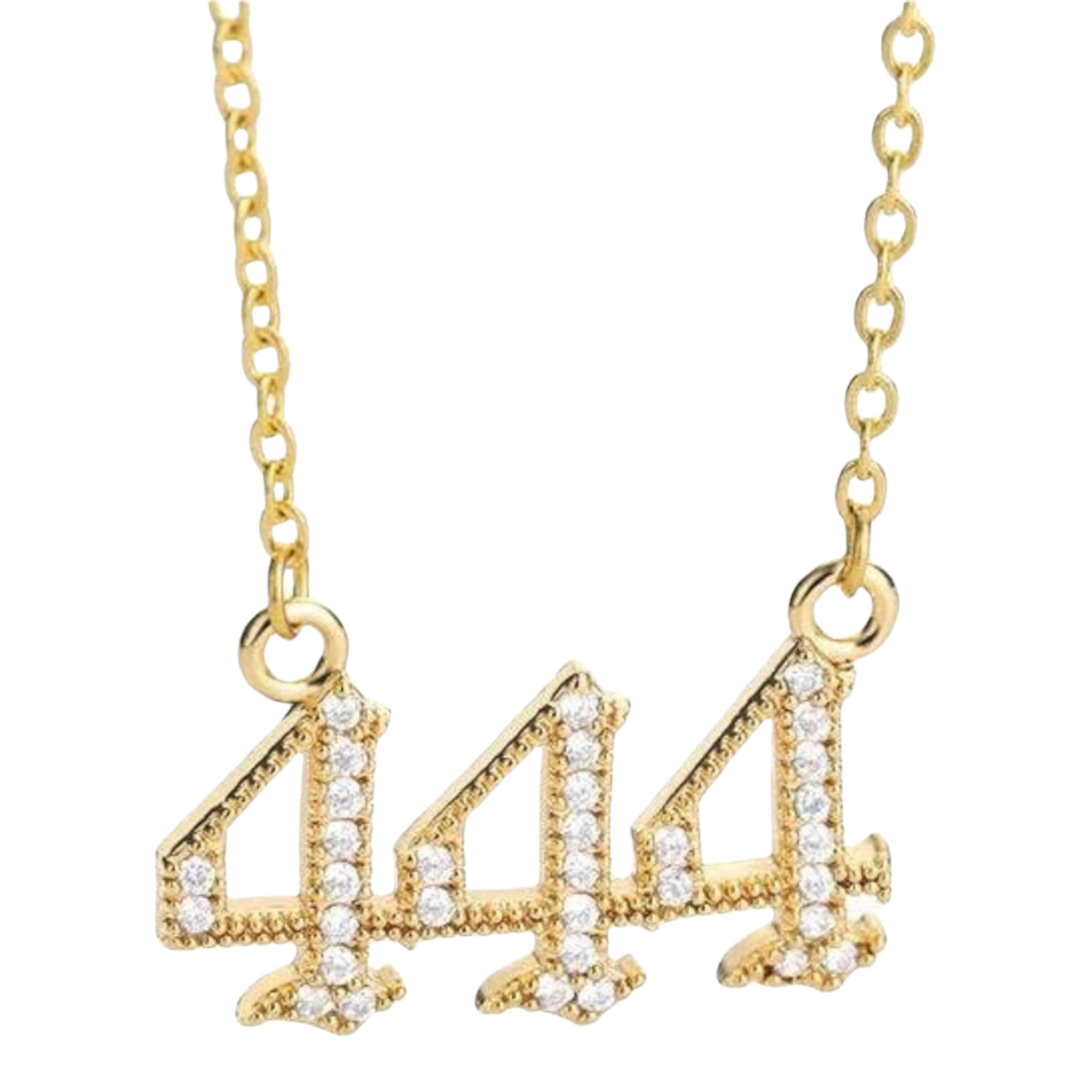 Crystal "444" Necklace