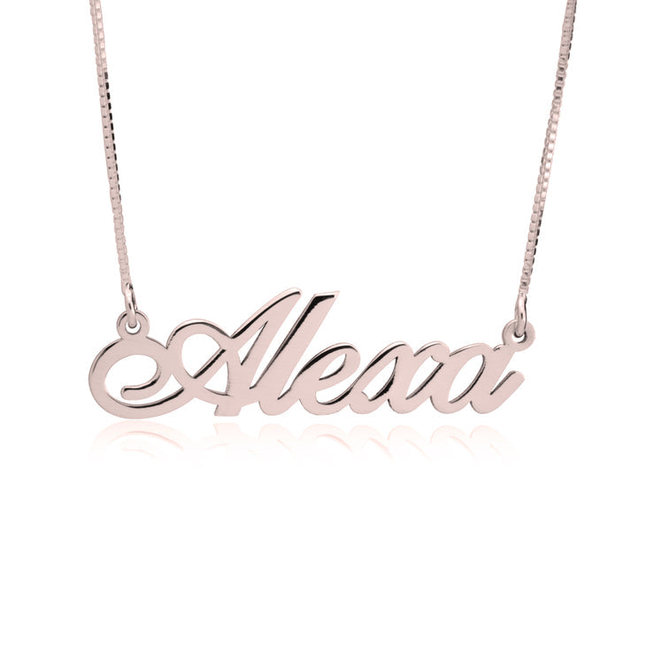 Script Name Necklace