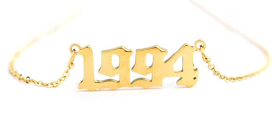Birth Year Necklace